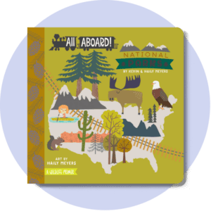 Book cover for All Aboard National Parks