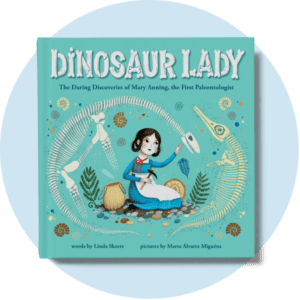 Book cover for Dinosaur Lady