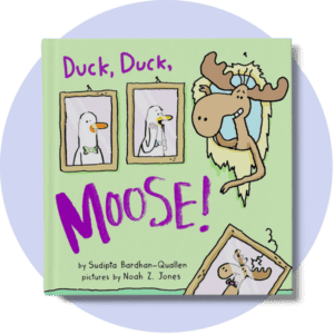 Book Cover for Duck Duck Moose