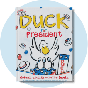 Book cover for Duck for President