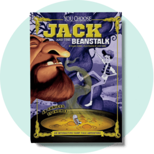 Book cover for Jack and the Beanstalk: An Interactive Fairy Tale Adventure