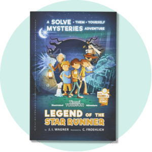 Book cove for the Legend of the Star Runner