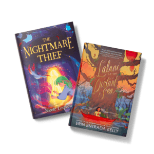 Two books that are examples of magical fantasy