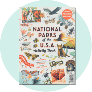 Book cover for National Parks of the U.S.A. Activity Book