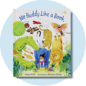 Book cover for No Buddy like a Book