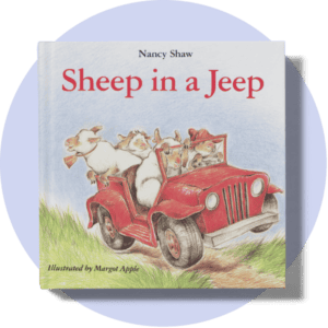 Book Cover Sheep in a Jeep