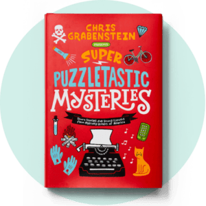 Book cover for Super Puzzletastic Mysteries