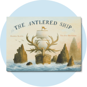 Book cover for The Antlered Ship